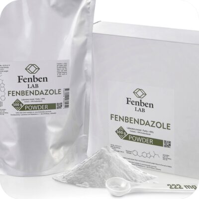 Fenbendazole-Bulk 250g and 500g packs For better value for money we offer 1000g and 2000g containers